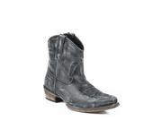 Roper Western Boots Womens Ankle Snip 8.5 B Black 09 021 0977 0684 BL