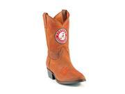 Gameday Boots Girls Crimson Tide Alabama 1.5 Child Honey AL G035 1