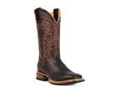 Cinch Western Boots Mens Rubber Square 8.5 D Parafina Brown CFM587