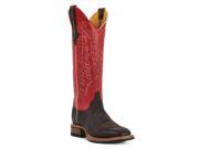 Cinch Western Boots Womens Square Tabs EverSole 6 B Chocolate CFW595