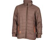 Rocky Outdoor Jacket Mens Athletic Mobility L2 Quilted M Brown HW00121