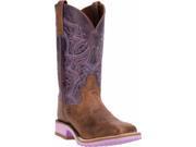 Dan Post Western Boots Womens 11 Serrano Diamond 6.5 M Purple DP3927