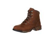Rocky Work Boot Womens Aztec Lace Up Leather Cement 8 W Brown RKK0137
