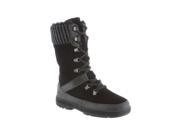 Bearpaw Boots Womens Serena Laces Suede Hiking 7 Black 1813W