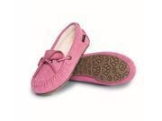 Old Friend Slippers Womens Molly Moccasin Sheepskin 12 Pink 340155