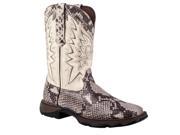 Durango Western Boots Womens Rebel Snake Oil Rocker 6.5 M Cream RD031