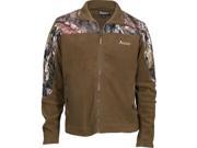 Rocky Outdoor Jacket Mens Slienthunter Fleece XL Brown Realtree 609476