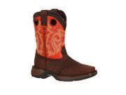 Durango Western Boots Boys 8 Saddle Leather 4.5 Youth Brown DBT0115