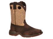 Durango Western Boots Boys 8 Saddle Leather 4.5 Youth Brown DBT0118