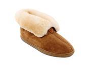 Minnetonka Slippers Womens Genuine Sheepskin Ankle High 10 Tan 3351