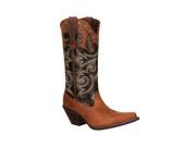 Durango Western Boots Womens Crush Underlay Stitch 10 M Brown DRD0066