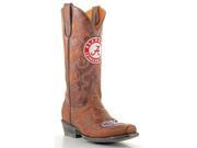 Gameday Boots Mens Western Alabama Crimson Tide 9.5 D Brass AL M012 1