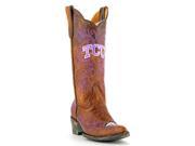 Gameday Boots Womens Western Texas Christian 6.5 B Brass TCU L062 2