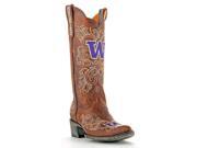 Gameday Boots Womens Western Washington Huskies 10 B Brass WAS L076 1