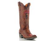 Gameday Boots Womens Western Montana Grizzlies 7 B Brass MTS L059 1