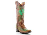 Gameday Boots Womens Western North Texas Mean 9 B Brass NT L020 1