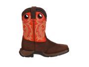 Durango Western Boots Boys 8 Saddle Leather 13 Child Brown DBT0114