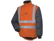 Helly Hansen Work Jacket Mens Insulator Potsdam Lining XS Orange 73374