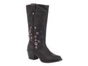 Durango Fashion Boots Womens Philly Turn Down Pull On 9 M Black RD046