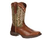 Durango Western Boots Women 10 Rebel Let Love Fly 8.5 M Brown DRD0053