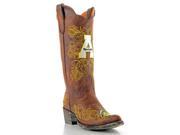 Gameday Boots Womens Western Appalachian State 7.5 B Brass APP L078 1
