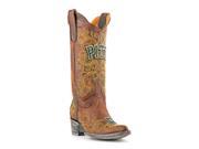 Gameday Boots Womens Western Pittsburg Panthers 8 B Brass PIT L165 1