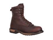 Rocky Work Boots Mens Original Ride ST WP Lacer 14 WI Brown FQ0006717