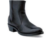 Durango Western Boot Men 7 Side Zipper Cowboy Heel 7.5 2E Black TR820