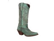 Durango Western Boots Womens 13 Crush Straps 9.5 M Turquoise DCRD183