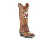 Gameday Boots Womens Western Boston College Eagles 8 B Brass BC L153 1