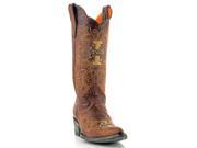 Gameday Boots Womens Western Idaho Vandals 7 B Brass Gold ID L067 1