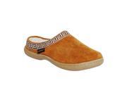 Old Friend Slippers Womens Emma Terry Cloth Padded 6 Tan 340153
