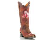 Gameday Boots Womens Western Mississippi State 8.5 B Brass MSU L044 1