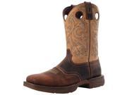 Durango Western Boots Mens 11 Rebel Saddle Square 11.5 D Brown DB4442