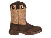 Durango Western Boots Boys 8 Saddle Leather 11.5 Child Brown DBT0117