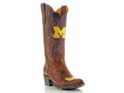 Gameday Boots Women Western Michigan Wolverines 9.5 B Brass MIC L068 1