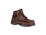 Georgia Boot Work Mens 6 Athens WP Moc Toe Lacer 13 W Brown G7403