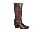 Durango Western Boots Womens Philly Accessorized 6.5 M Brown DRD0073