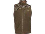 Rocky Western Vest Mens Outerwear Full Zip Fleece M Beech LW00137