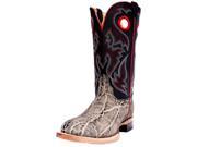 Cinch Western Boots Boys Kids Elephant Square 4.5 Youth Gray KCY125