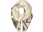 Stetson Western Scarf Womens Sweater Aztec Taupe 11 177 0201 6689 BR