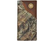 Badger Western Wallet Mens Leather Rodeo Shotgun Conchos Camo BW552