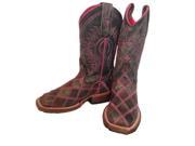 Macie Bean Western Boots Girls Queen Of The Road 4 Youth Black MK9054