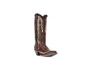 Johnny Ringo Western Boots Womens Leather T Toe 6.5 B Brown JR922 56T