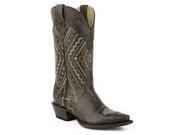 Roper Western Boots Womens Southwest 7.5 B Brown 09 021 7622 0728 BR