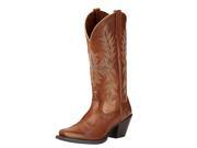 Ariat Western Boots Womens Round Up D Toe Maddox 9.5 B Wood 10017338