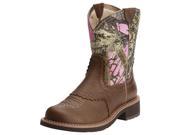 Ariat Western Boots Womens Fatbaby Saddle Vamp 8.5 B Bomber 10015055