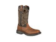 Rocky Western Boots Mens Original Ride WP Saddle 8.5 W Brown RKW0144