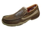 Twisted X Casual Shoes Mens Driving Moccasin 9.5 M Bomber MDMS002