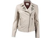 Durango Western Jacket Womens Leather Company Demi L White DLC0030